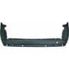 Doblo Achterbumper zwart 2 deurs met 4 pdc gaten