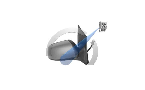 Focus 2004-2008 Electric mirror full right primer