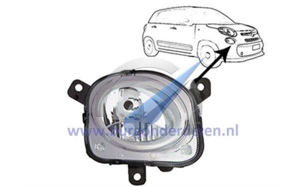 500L Koplamp rechts onder H7 verstraler