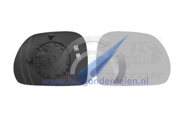 500L Spiegelglas rechts verwarmd