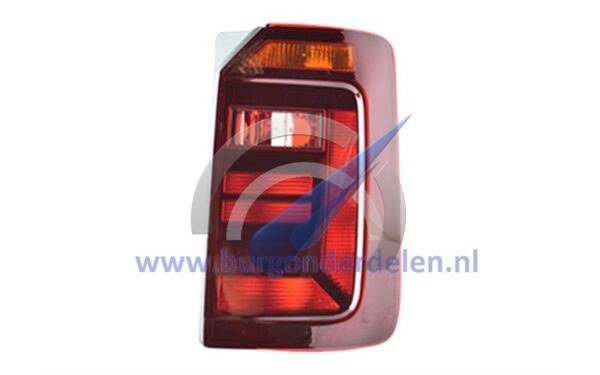 Right rear light without electric part, tailgate smoked, suitable for Caddy 2015-2020
