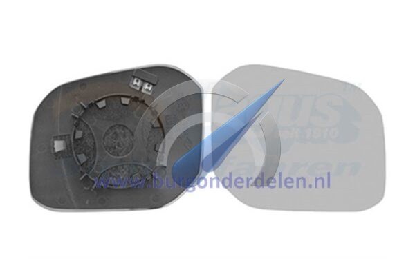 Spiegelglas rechts verwarmd geschikt voor Caddy 2015-2020