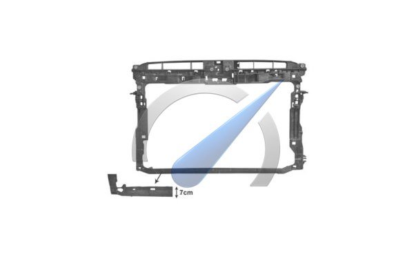 Voorfront 1,0  TSI / 1.2 TSi / 1.4 TSi / 1.6 TDi geschikt voor Golf 7 & 7.5 2012-2020