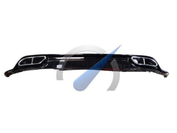 achterbumper spoiler polo 2021+ R-line diffuser