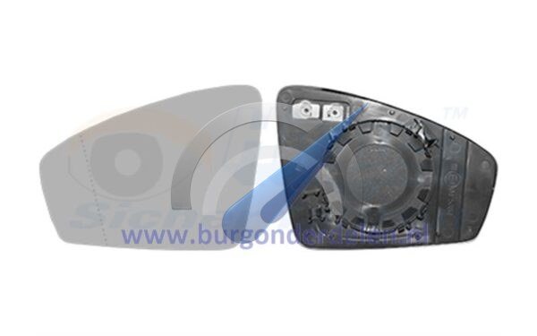 Cristal de espejo retrovisor izquierdo calefactable apto para Tiguan
