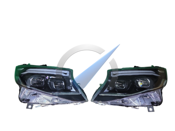 Kit de conversion dynamique pour phares LED Vito avec animation de démarrage bleue