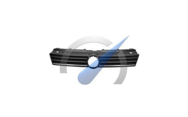 Black and chrome grille air vent suitable for Polo 6C 2014-2017