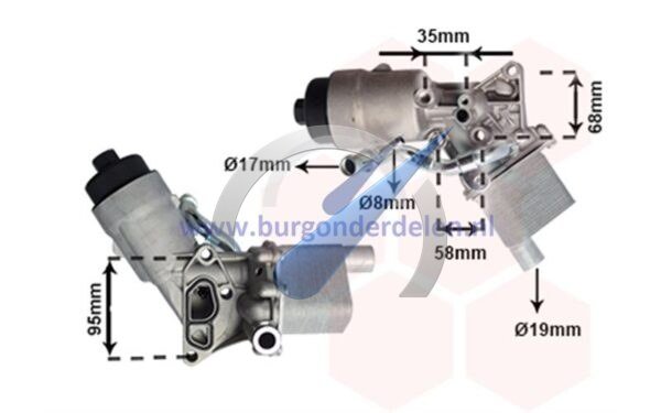 Corsa D Ölkühler für 1,4-Liter-Motor