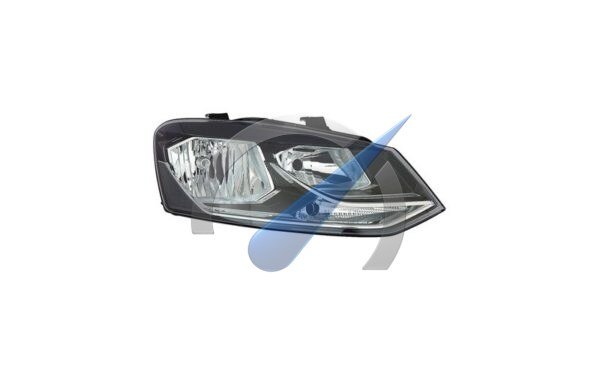 Right headlight H7 + H7 suitable for Polo 6C 2014-2017