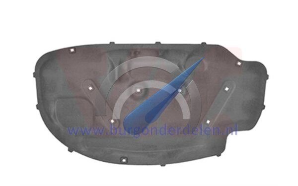 Aislamiento acústico para capó, apto para Golf 5 2003-2009.