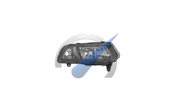 Left fog light with curve and daytime running light suitable for Polo 6C 2014-2017