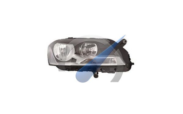 Phare droit H7 + H7 avec moteur électrique, compatible avec Passat