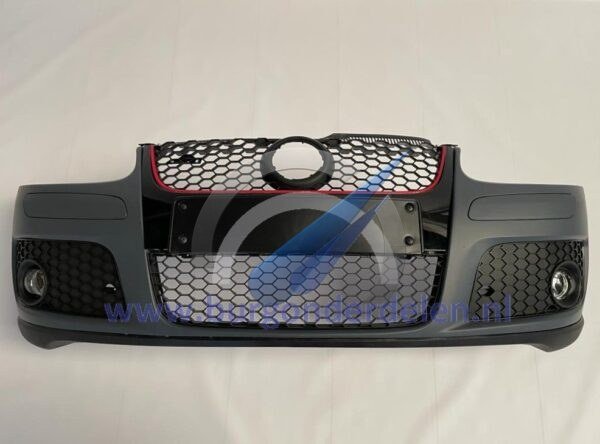 Voorbumper + mistlampen set GTI geschikt voor Golf 5 2004-2009