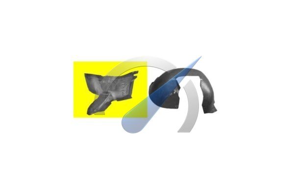 Front right wheel arch liner suitable for Golf 6 2008-2012