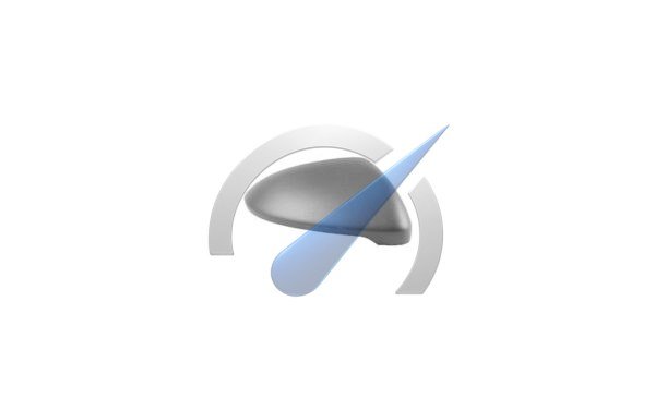 Rechte Außenspiegelabdeckung, grundiert, passend für Golf 7 / 7.5 Touran