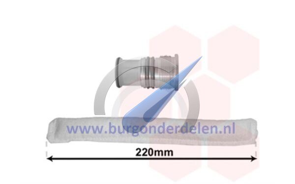 Airco droger geschikt voor Golf 5 6, Caddy 04/2008+, Touran, A3, Q3