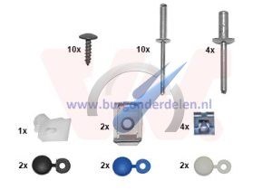 Jumpy Montageset voorbumper