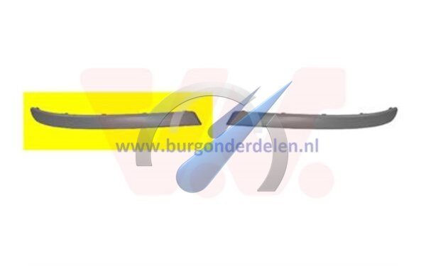 Corsa C vanaf 2004 Voorbumpersierlijst rechts glad