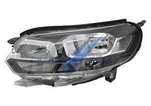 Jumpy Dubbele koplamp links H7 + H1 met elekt. motor VARROC