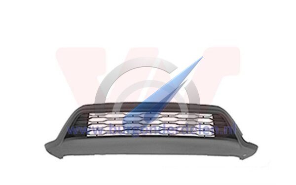 Doblo Front bumper base section with grille for vehicles with 2-piece bumper