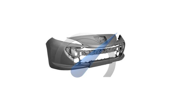 P207 to 2009 Front bumper in sport primer