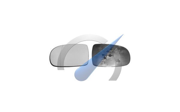 Corsa C Spiegelglas links
