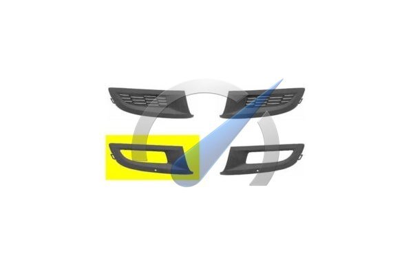 Rechte Nebelscheinwerferabdeckung öffnen, passend für Polo 6R 2009-2014