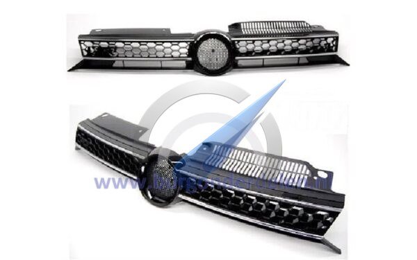 Grill sierrooster geschikt voor Golf 6 GTD 2009-2012