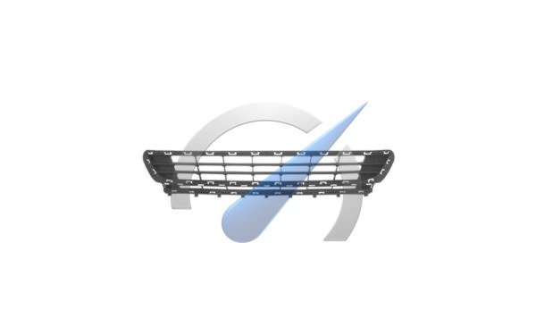Grille under trendline suitable for Golf 7 2012-2017