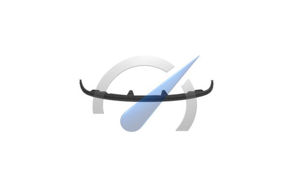 Spoiler for support strip suitable for Golf 6 2009-2012