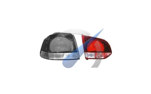 Feu arrière intérieur gauche rouge foncé, compatible avec Golf 6 2009-2012