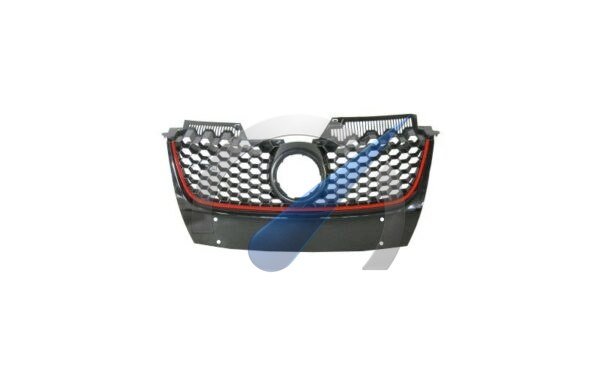 Front bumper grille black / red suitable for Golf 5 GTI 2004-2009