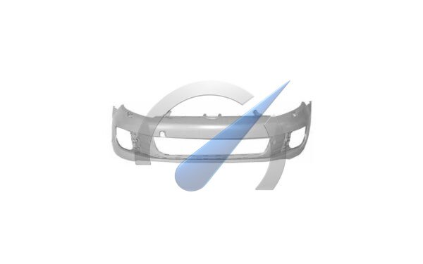 Front bumper with headlight washer holes suitable for Golf 6 GTI GTD 2009-2012