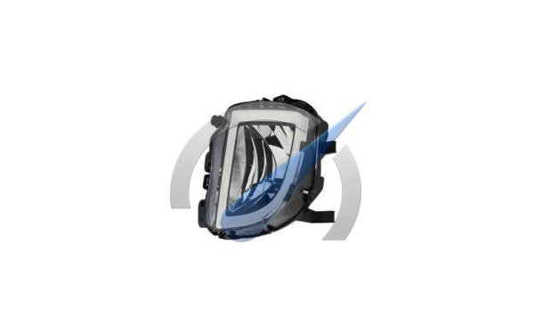 Feu antibrouillard gauche H8 compatible avec Golf 6 GTI GTD 2009-2012