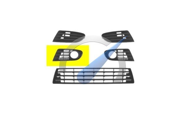 Cache antibrouillard droit ouvert, compatible avec Golf Plus 2005-2009