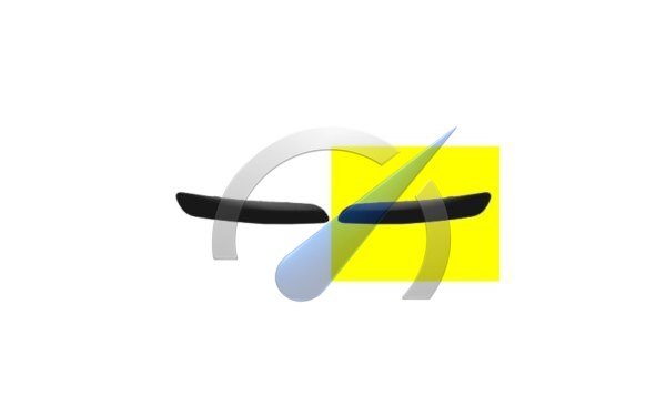 Profiel links bumper zwart geschikt voor Golf plus 2005-2009