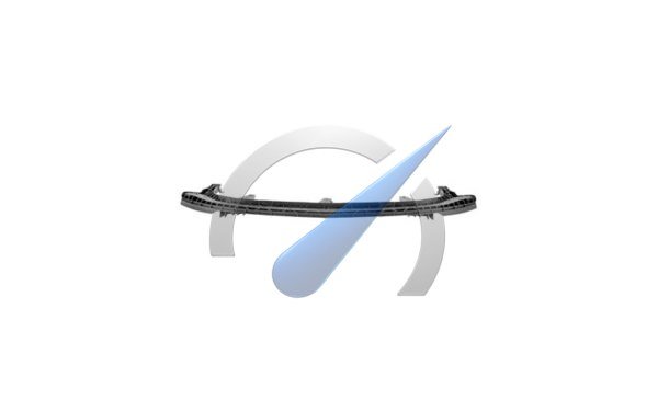 Astra J tot 2012 Versterker voorbumper plastic onder