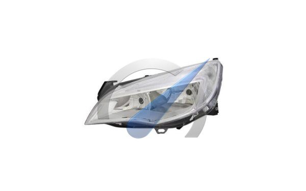Astra J up to 2012 Double headlight left H7 + H7 with electric motor