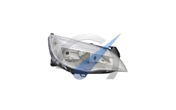Astra J up to 2012 Double headlight right H7 + H7 with electric motor