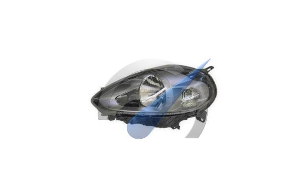 Phare gauche de Punto Evo H4 avec moteur électrique