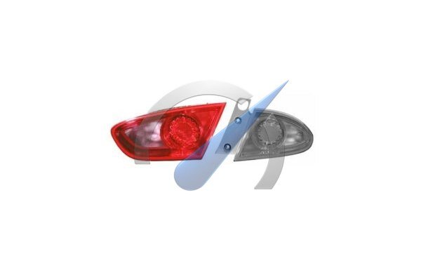 Leon from 4/2009 Rear light lens inner right Valeo
