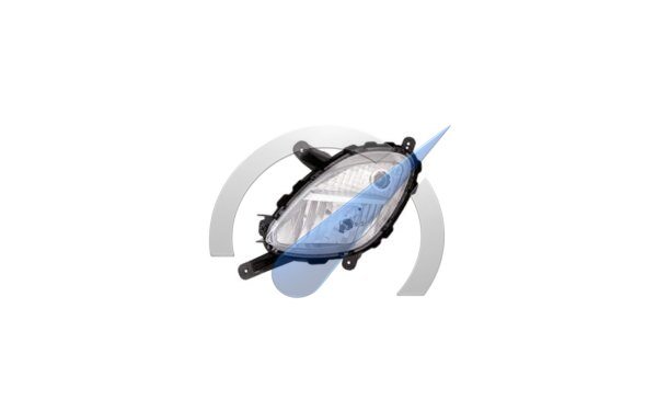Picanto 2011-2015 Mistlicht links 5 deurs met daglicht