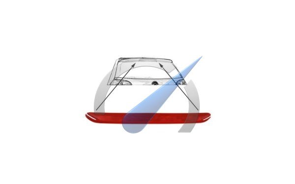 Dritte Bremsleuchte passend für Golf 5 Plus / Golf 5 6 Passat Variant / Tiguan