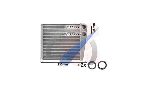 Radiador calefactor Valeo apto para Golf 6 2009-2012