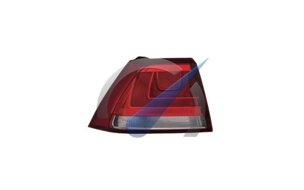 Lente de luz trasera exterior izquierda compatible con Golf 7 2012-2017