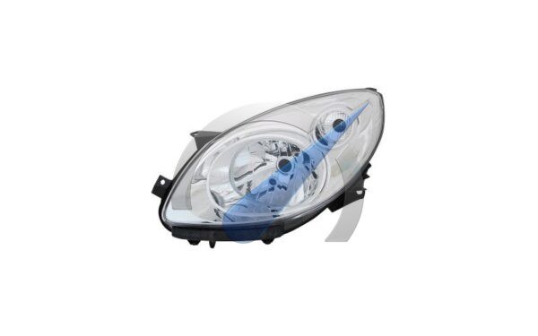 Twingo Koplamp links H4 met elek. motor chroom