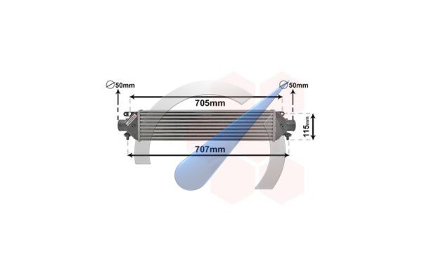 Gr. Punto Intercooler 1.4i 16V 1.6D/1.9D