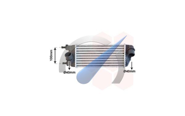 Intercooler F500 0.9 i 1.3 D