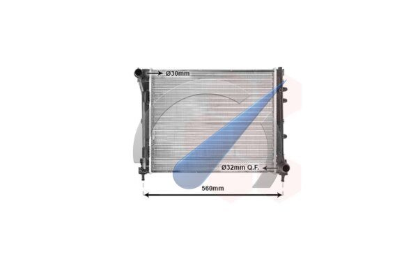 F500 Radiator diesel