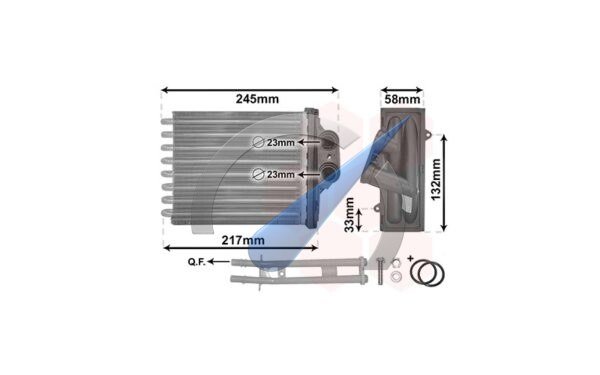 F500 Radiator kachel all tot 09/2011